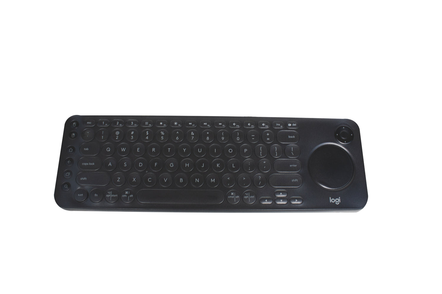 Logitech K600 TV Keyboard Cover with integrated touchpad