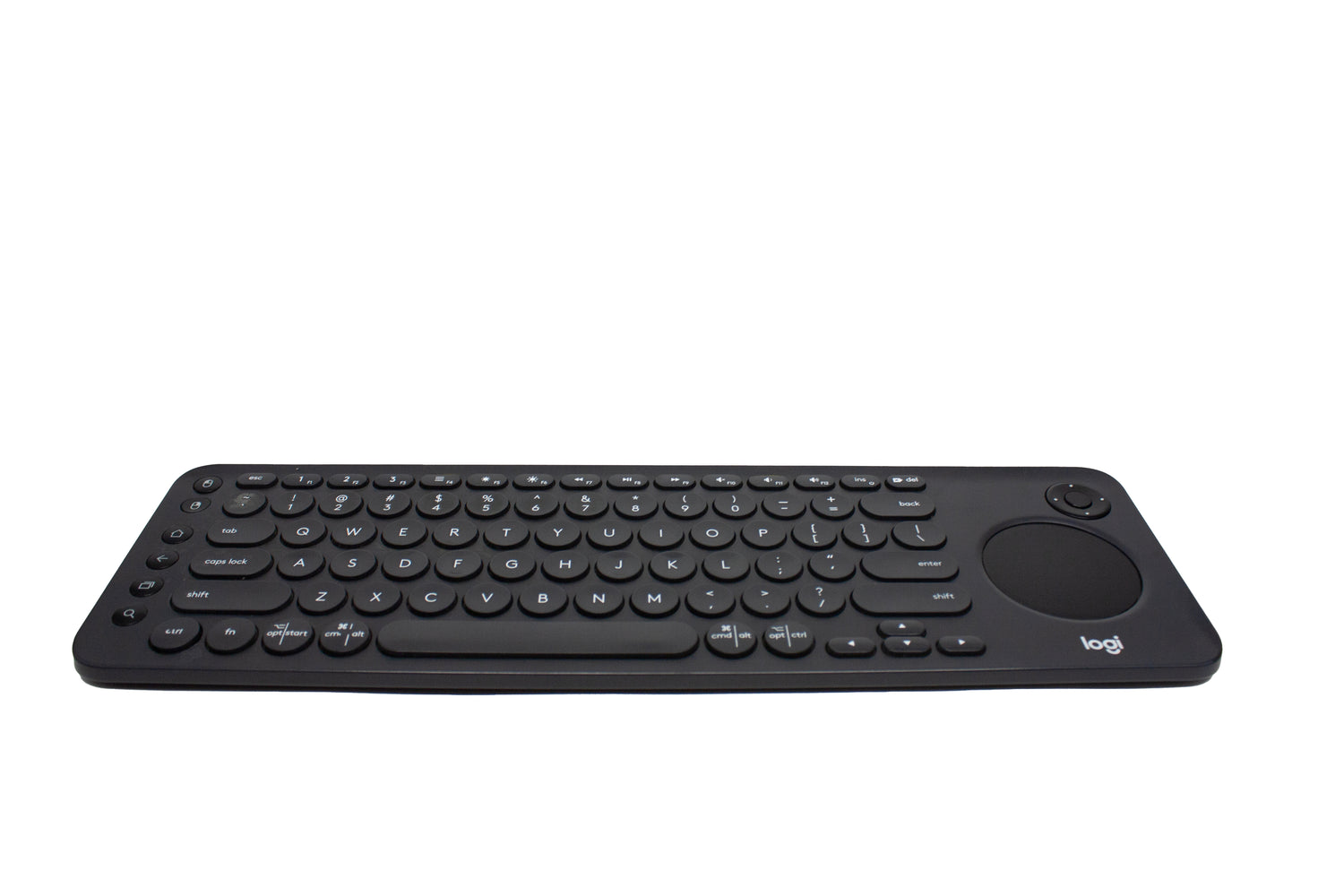 Logitech K600 TV Keyboard Cover with integrated touchpad