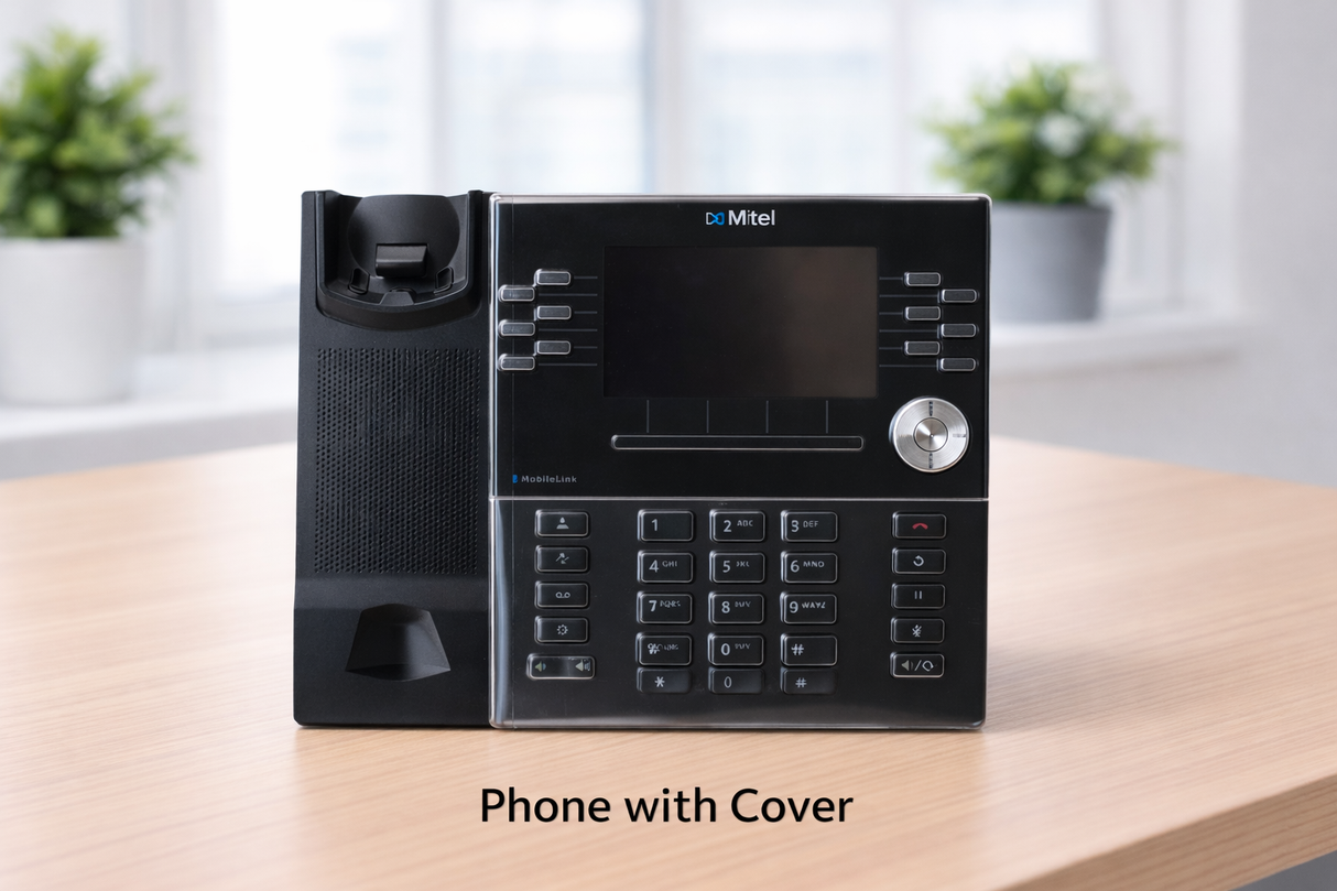 plastic phone cover | mitel phone cover
