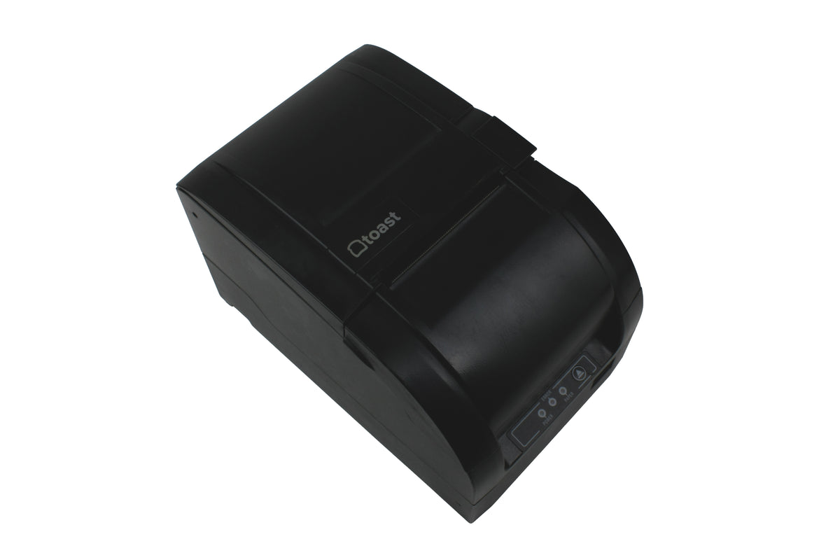 Toast TKP 300 kitchen ticket printer, side