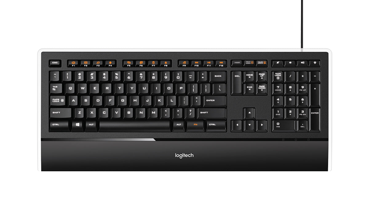 Logitech K740 Keyboard view 2