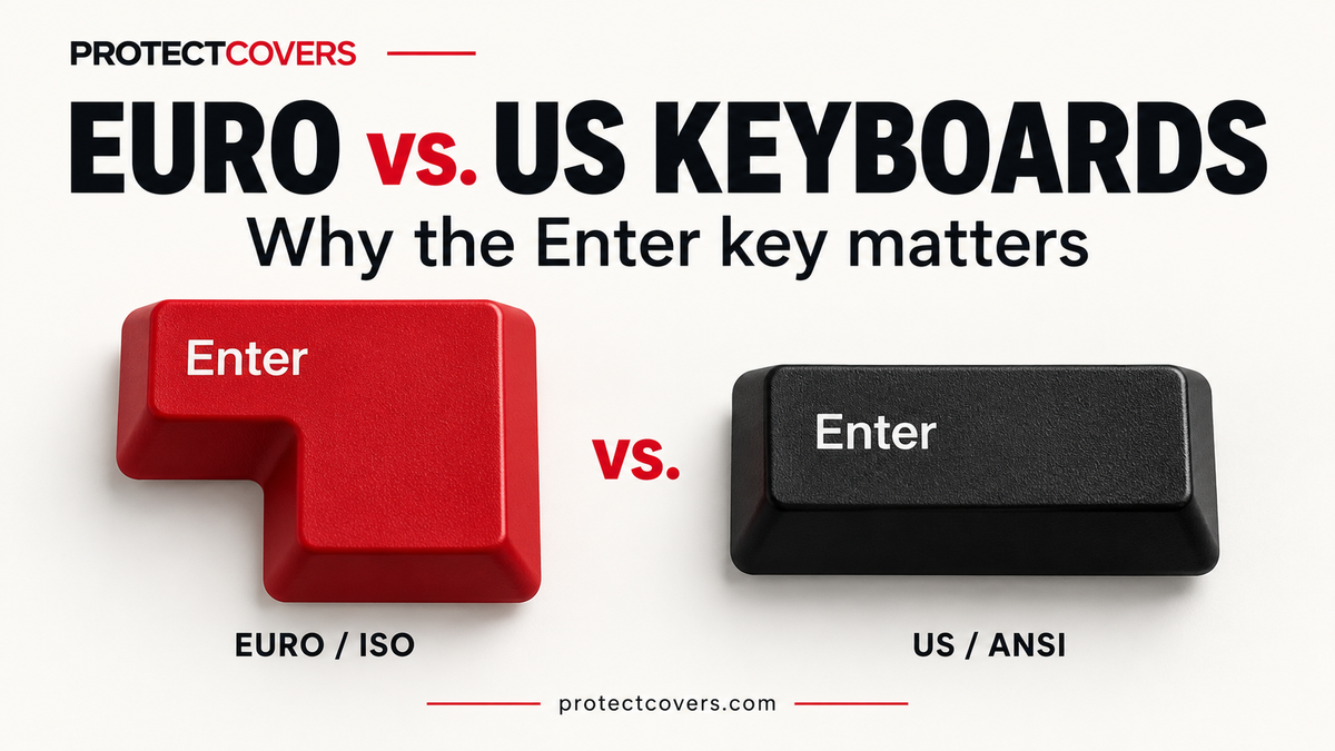 EURO vs. US Keyboards: Why the 7-Shaped Enter Key Matter