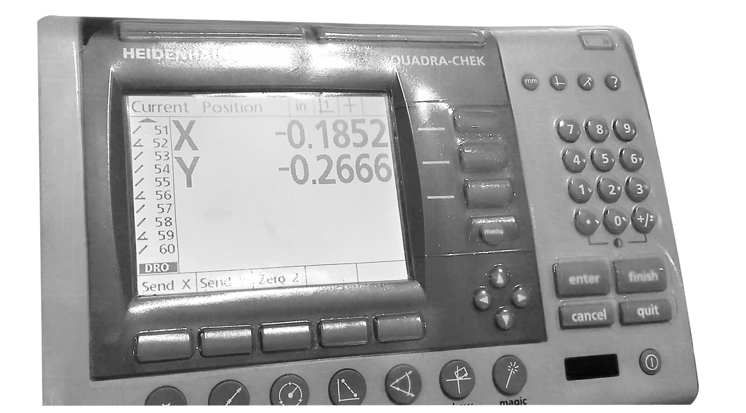 Metronics Heidenhain Quadra Check Tool Check 200 / TC200 / 11A13281 Keyboard Cover | Skin