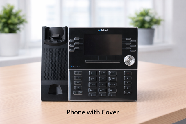 plastic phone cover | mitel phone cover
