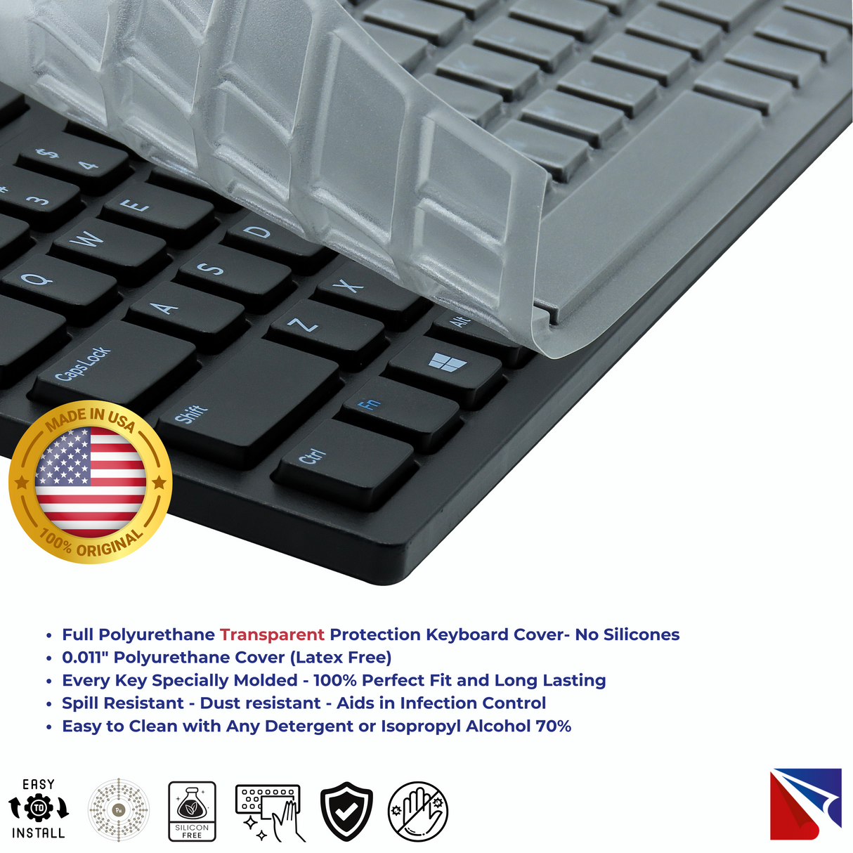 EasySwap Frame and Cover for DELL KB216 Keyboard