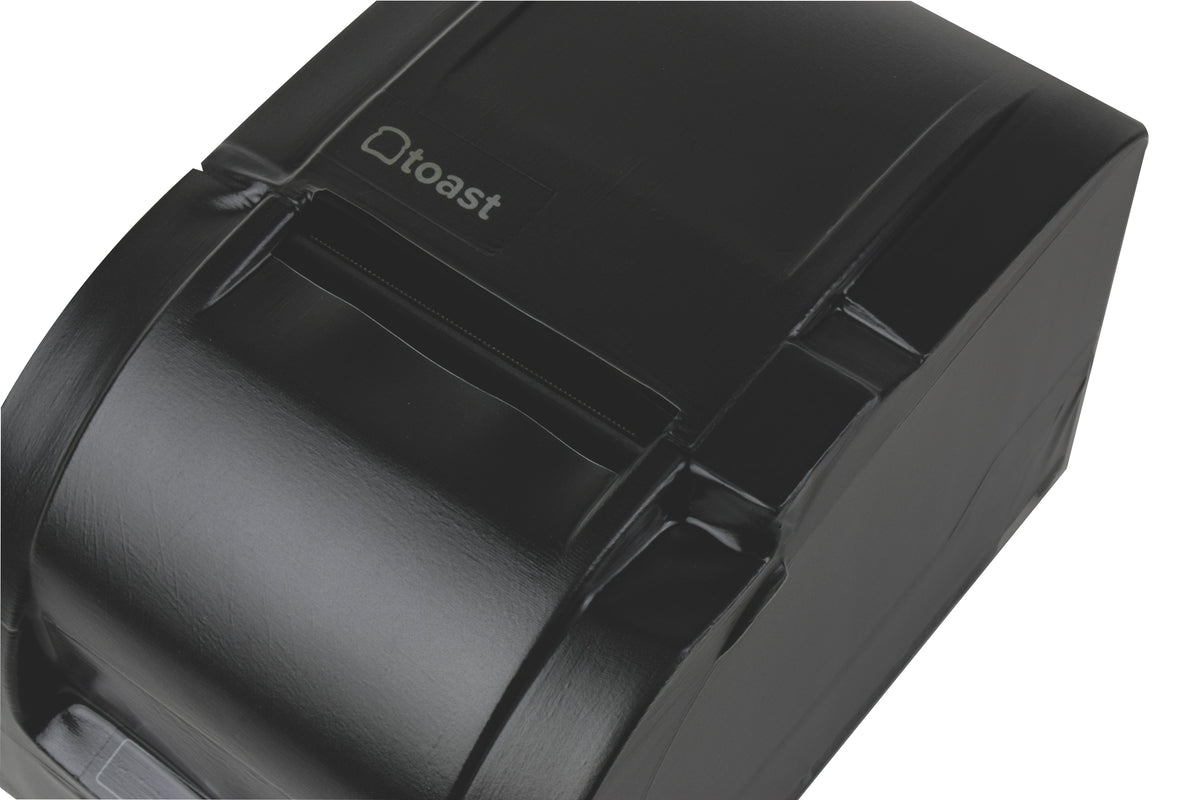 Toast TKP 300 kitchen ticket printer with protective cover