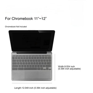 Universal Laptop Chromebook Keyboard and Touchpad Cover Size S