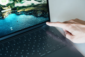Universal Laptop Keyboard and Touchpad Cover MacBook Air M2, M3, M4 - with touch ID support