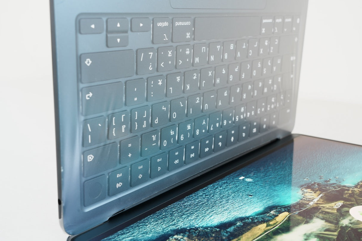 Universal Laptop Keyboard and Touchpad Cover MacBook Air M2, M3, M4 - with touch ID support