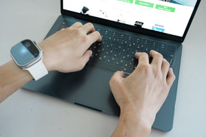 Universal Laptop Keyboard and Touchpad Cover MacBook Air M2, M3, M4 - with touch ID support