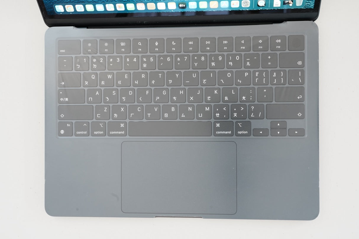 Universal Laptop Keyboard and Touchpad Cover MacBook Air M2, M3, M4 - with touch ID support