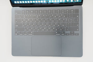 Universal Laptop Keyboard and Touchpad Cover MacBook Air M2, M3, M4 - with touch ID support