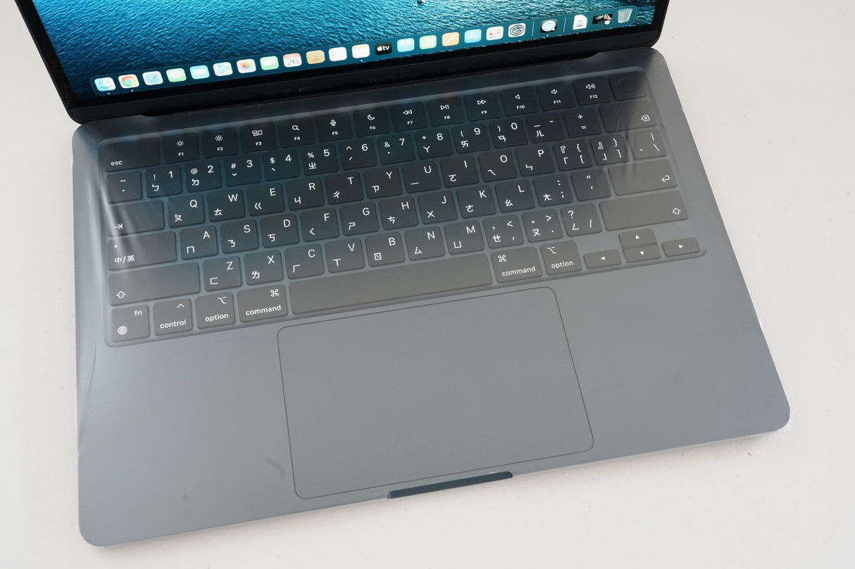 Universal Laptop Keyboard and Touchpad Cover MacBook Air M2, M3, M4 - with touch ID support