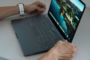 Universal Laptop Keyboard and Touchpad Cover MacBook Air M2, M3, M4 - with touch ID support