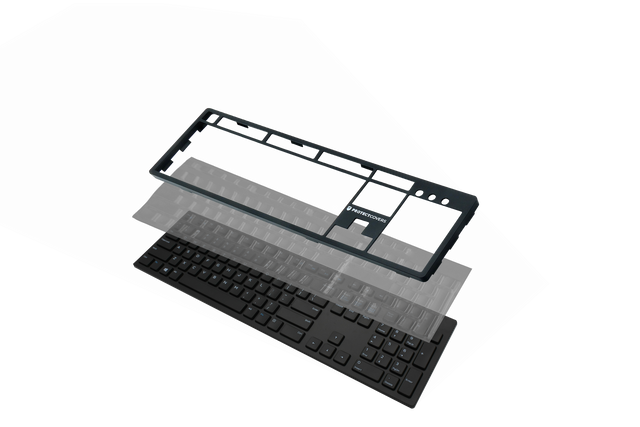 EasySwap Frame and Cover for DELL KB216 Keyboard