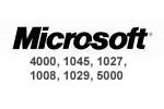 Microsoft Wireless 4000, 1045, 1027, 1008, 1029  keyboard Cover